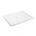 Large Corner Shower Pan Rectangle White Color Shower Tray