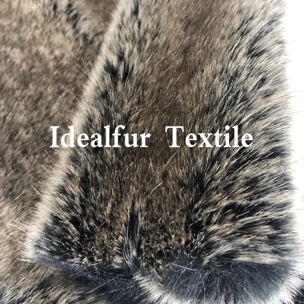 Tip Dyeing High Soft Imitation Rabbit Fur