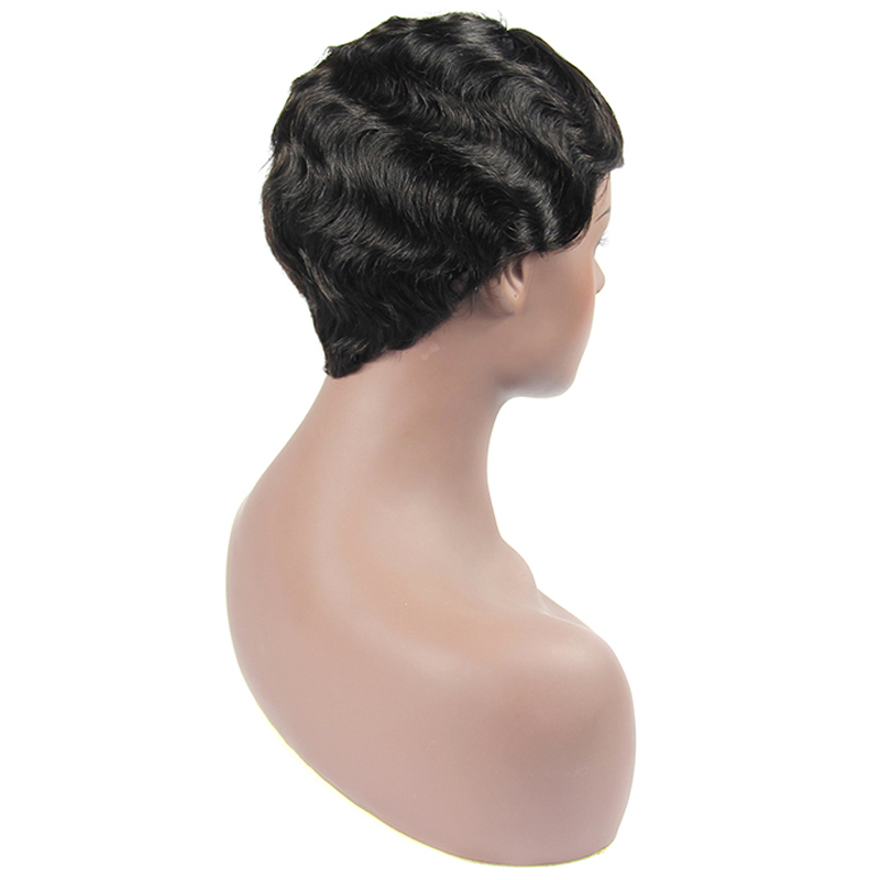 machine made cheap color bob wig,wholesale human hair lace wig vendors, retro style human hair lace wig