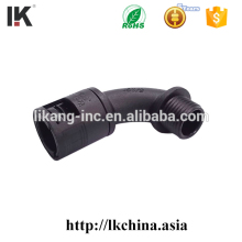 Rubber plastic pipe joint