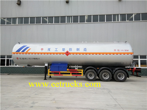 59.5 CBM 25 TON Propane Trailers Usafirishaji