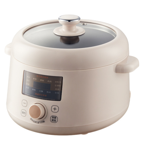 2.5L dual-hat cooker good quality kitchen electric multi pressure cooker Hot pot Steamer pink