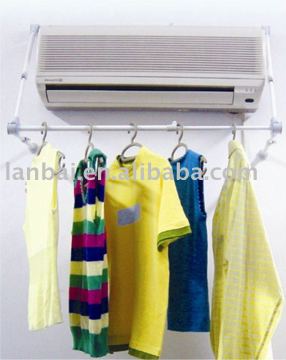 Air conditioner drying holder / hanging drying rack