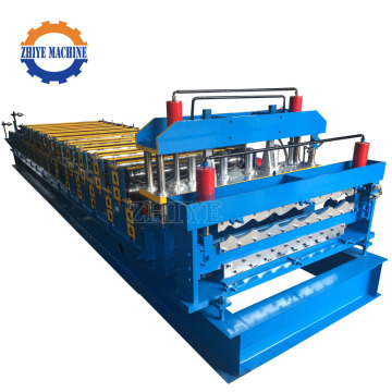 Double Layers Metal Sheets Roofing Machine