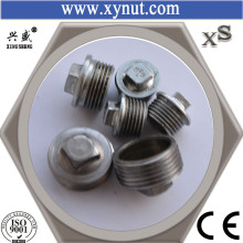 Stainless Steel Threaded Plug, Square Plug