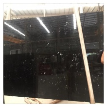 Black Marshall Marble White Ice Flower Pattern Polished Surface Slabs