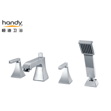 Bathtub Faucet Nga Adunay Hand Shower Set