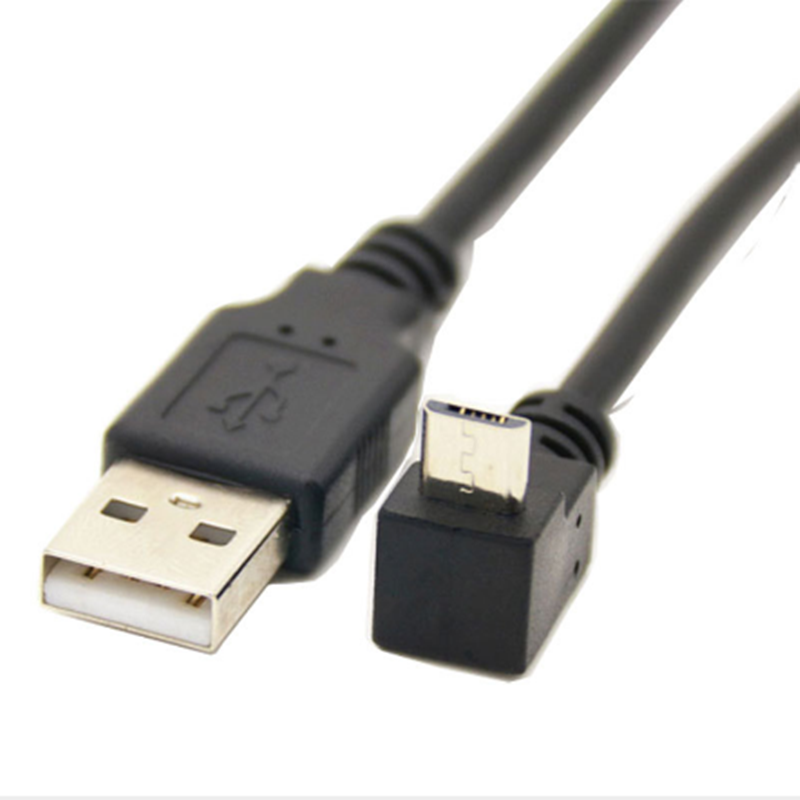 Hot sell Down up Angled Micro Usb Cable Wiring Clips Hot Sale USB a Male Data Charging,data Charging USB 2.0 Connector,micro Ce