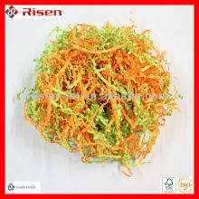 colorful decoration shredded paper
