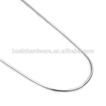 Fashion High Quality Metal Sterling Silver Snake Chain