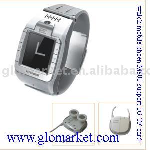 Watch Mobile Phone M800 128mb memory card supporting expansion