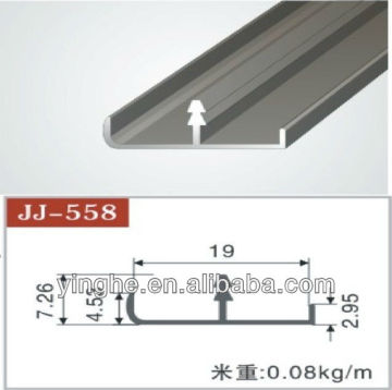 aluminium alloy T profile for kitchen door