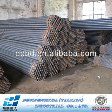 Black steel tubing