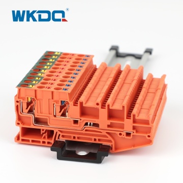 PE Sensor Actuator Push in Terminal Block