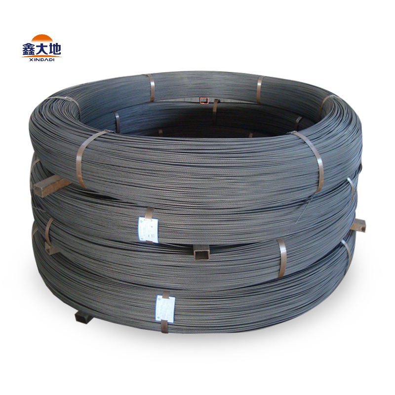 High Carbon prestressed concrete steel wire 8mm PC Wire