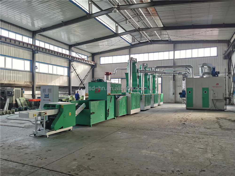 High Capacity Textile Yarn Fabric Cotton Waste Recycling Machine