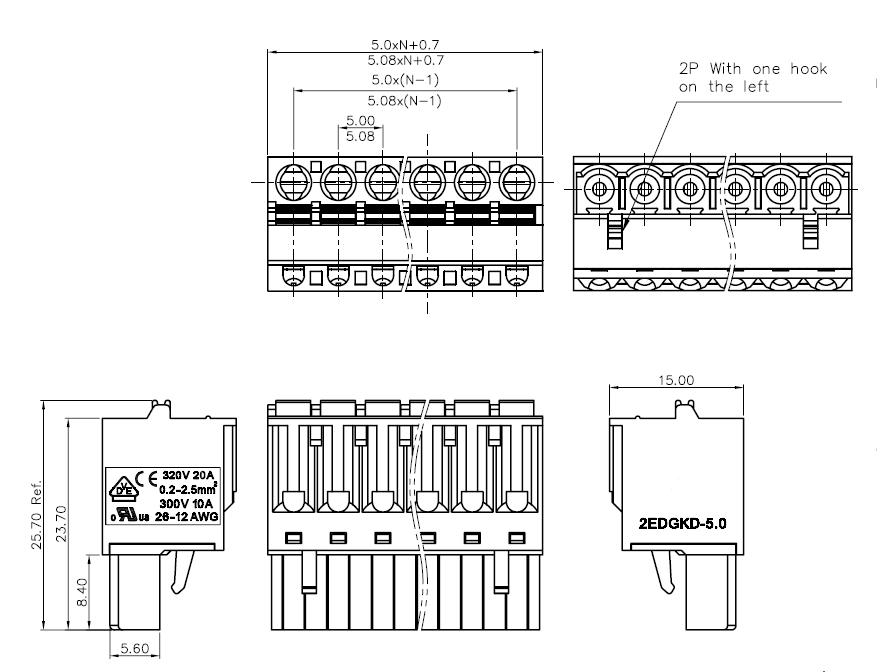 Pcb Connectors Wire To Board