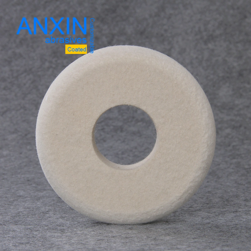 Wool Felt Flap Flat Vertical Disc for Fine Polishing