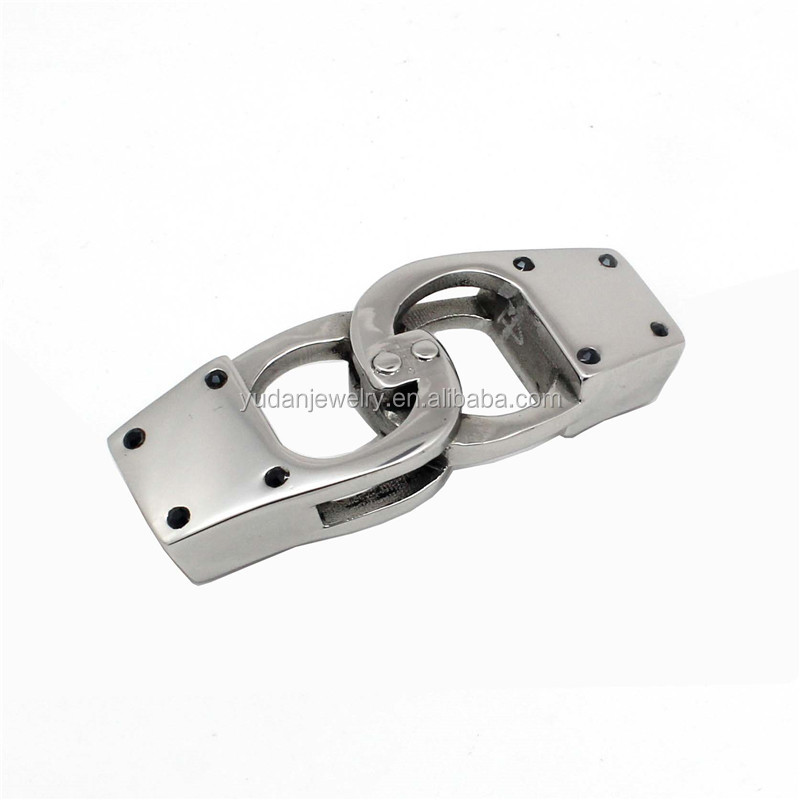 China Manufacturer Wholesale Stainless Steel jewelry finding connector