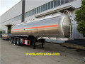 3 Axle 36900L Ammonia รถพ่วงบรรทุกน้ำมัน / น้ำ