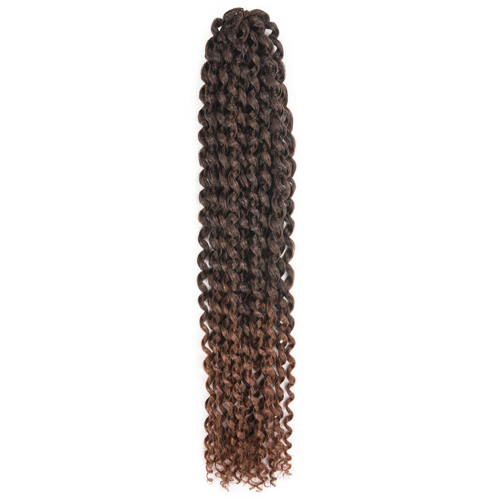 curly synthetic braiding hair synthetic crochet hair extensions water braid 18inches 80g