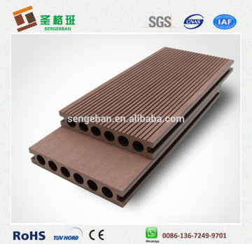 waterproof interlocking composite decking,hollow wpc composite decking board