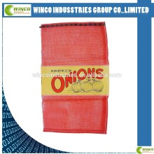 50 lb mesh onion bag,50lb onion bag, red onion bag