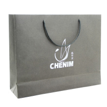 Silver Stamp Lamination Paper Gift Bag