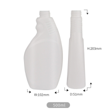 Plastic HDPE Spray Bottle for Chemical