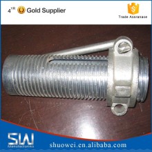black threaded pipe/thread screw head for telescopic steel prop