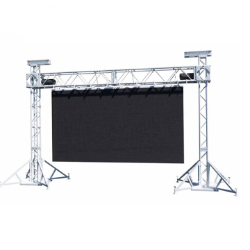 Outdoor Event Truss Aluminum Stage with Roof, LED Screens and Truss Displays