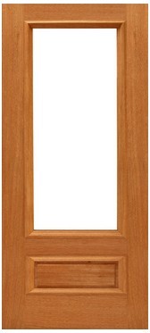 Interior French Wooden Door, Glass Door (ZY-F107)