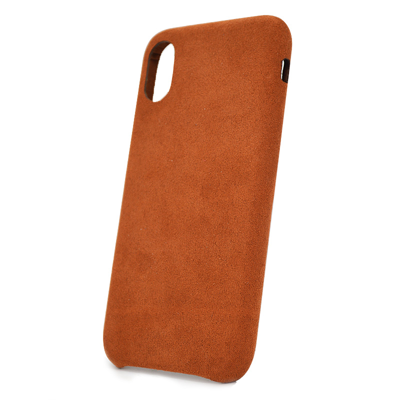 Capa de telefonia de couro premium para iPhone X