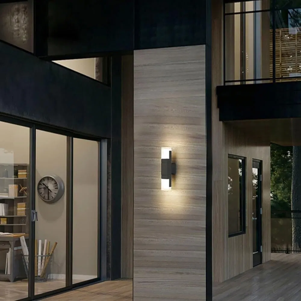 Elegant Outdoor Wall Sconce with Waterproof Design for Year-Round Use Lamp