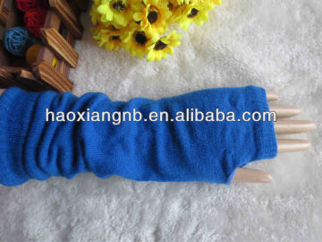 Cotton Slouch Arm Warmer Fingerless Long Gloves