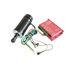 57mm Air-Cooled Spindle Motor with Brushless DC Driver Set