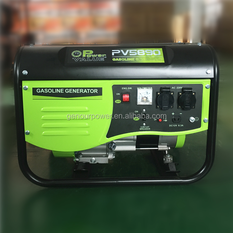 Gasoline Generator Power Value 6.5h 2kva for Sale