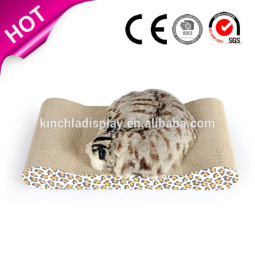 Bone Shape Recycled Paper Material Cardboard Cat Scratching