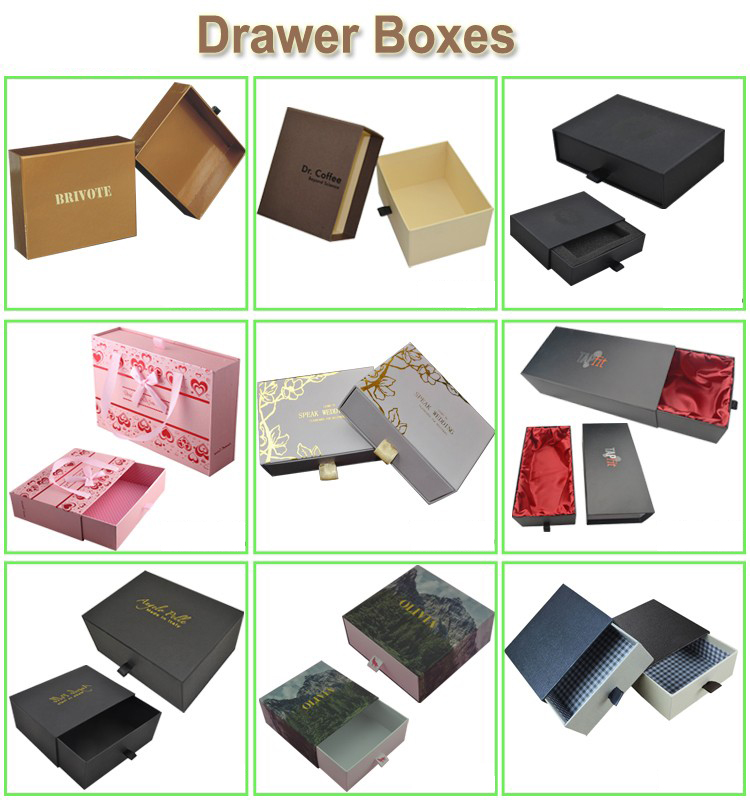 Stile casella del cassetto Drawer box style