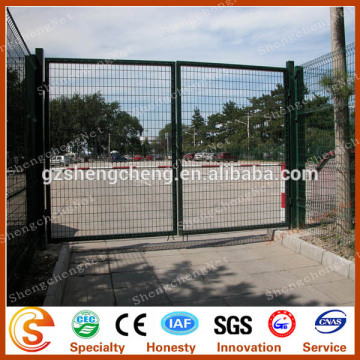 Outdoor residential antique wrought iron gates