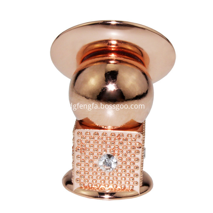 Rose Gold Magnetic Phone Holder With Diamond