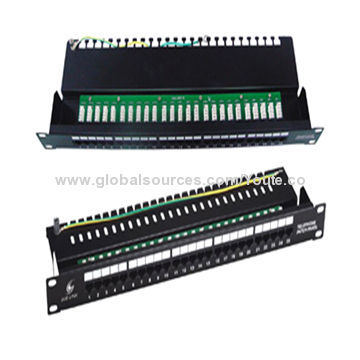 Telephone Panel, 25 Port, LSA, IDC and UTP