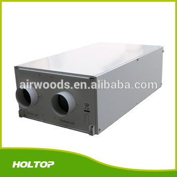 Air heating system energy recovery ventilator