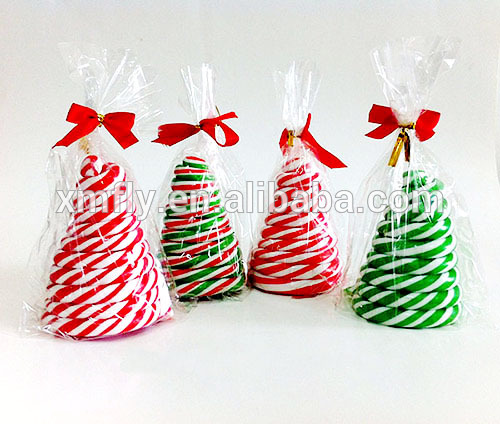 Christmas Tress Gift Cane Hard Sweet Candy Handmade Sugar