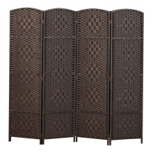 4/6/8 panel Paper rope weaving Screen