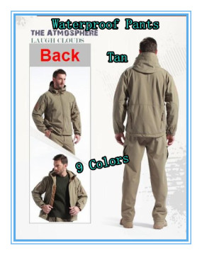 Tactical Outdoor Hunting Camping Sharkskin Training Pant, Military Pant, Army Pant
