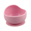 Whole Silicone Baby Feeding Bowl with spoon