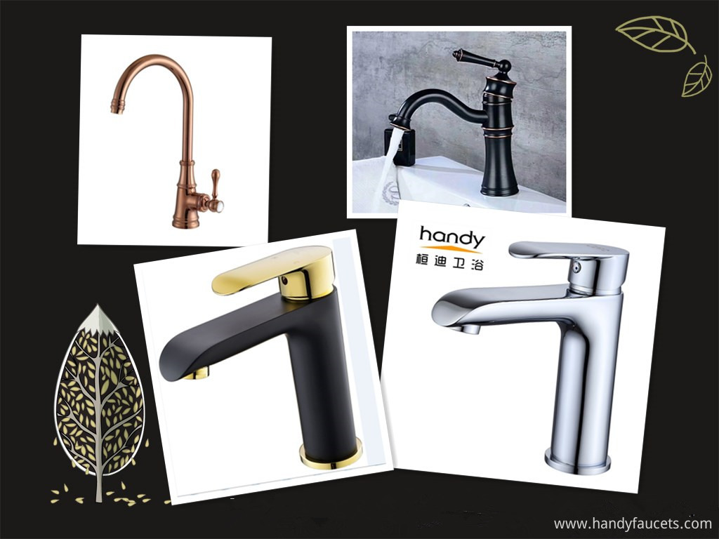 chrome platiing and PVD faucet