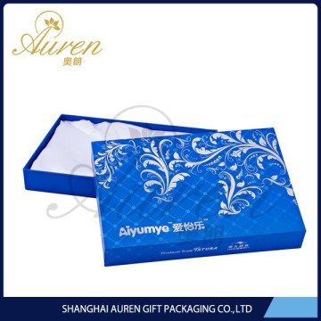 custom logo printed high end packing gift box