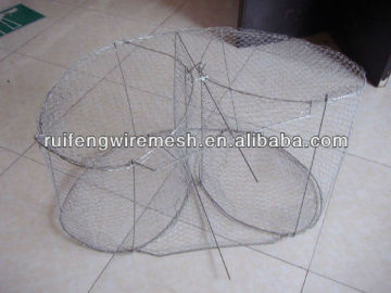 galvanized wire fish cage